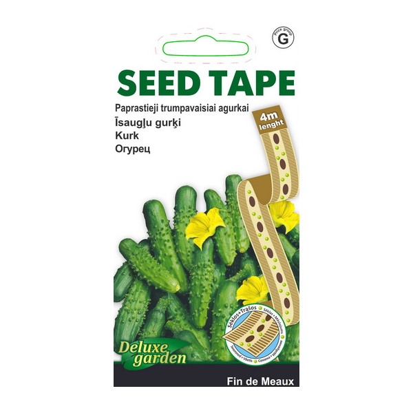 SEED TAP WITH FERTILISER FIN DE MEAUX CUCUMBERS