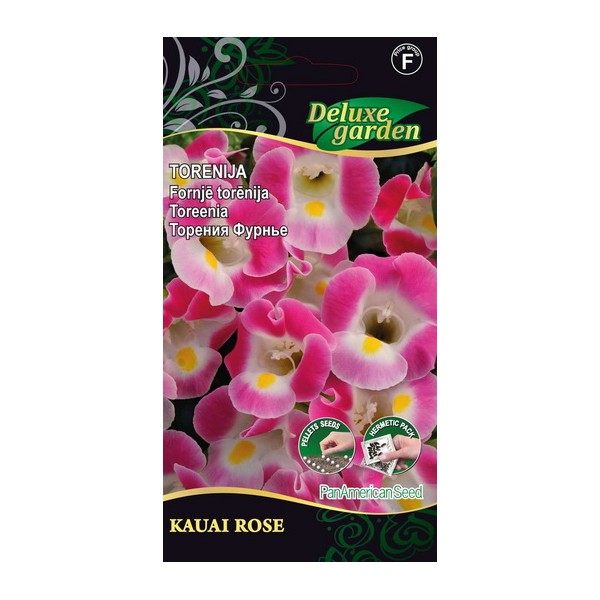 TORENIA KAUAI ROSE 10 seeds