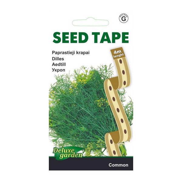 Seed tape dill COMMON