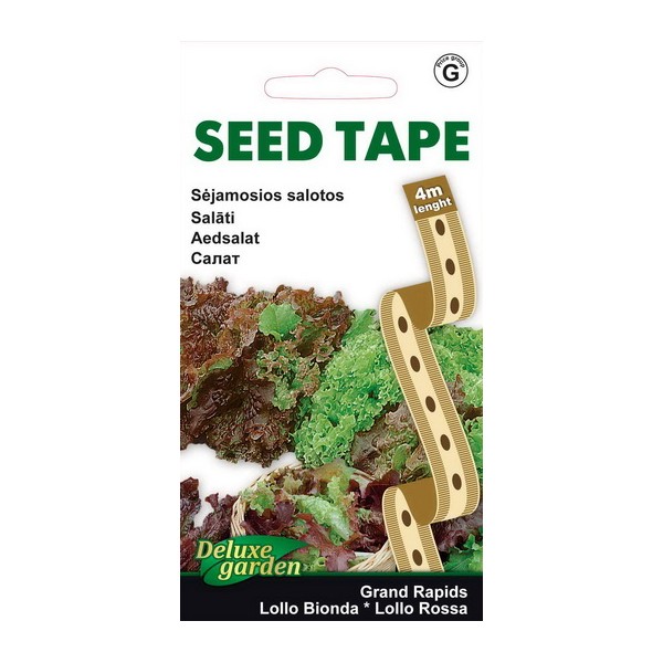 SEED TAPE SALAD GRAND RAPIDS LOLLO ROSSA