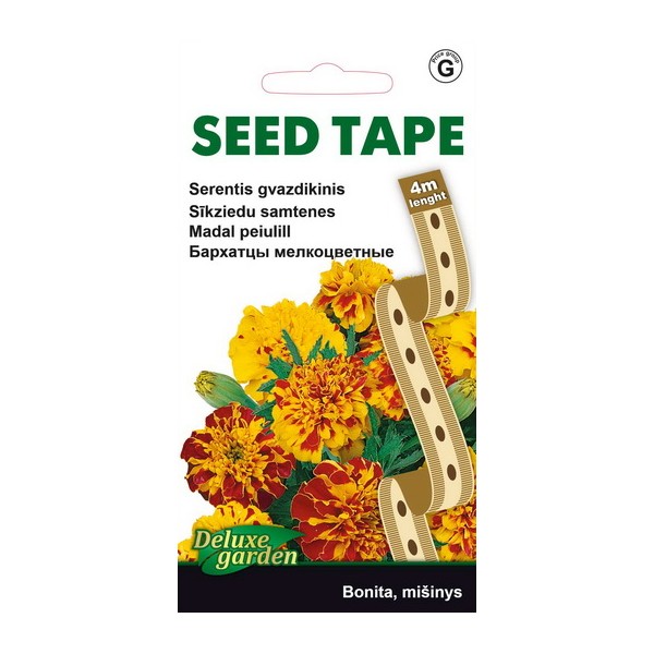 Seed tape Tagetes patula BONITA