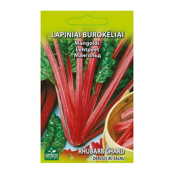 Punajuuri Rhubarb chard