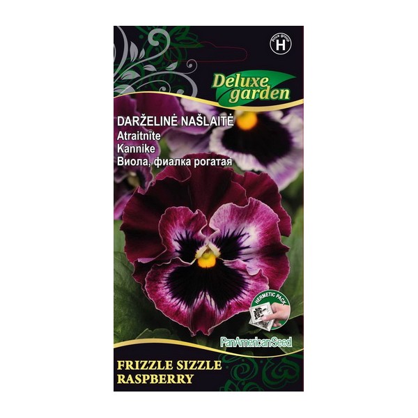 Viola, pansy FRIZZLE SIZZLE RASBERRY