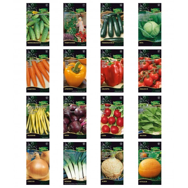 Deluxe Garden puutarhakokoelma 16 kpl