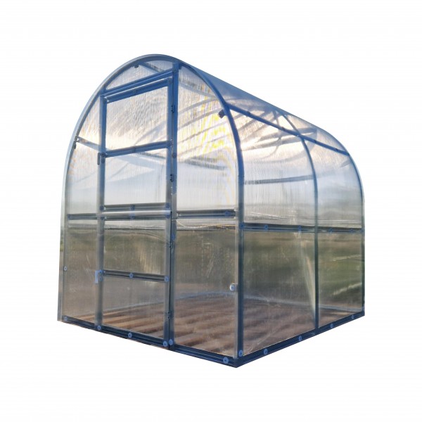 Šiltnamis KLASIKA Slim - 4 mm storio kanalinis polikarbonatas - 2 x 4 m (8 m²)