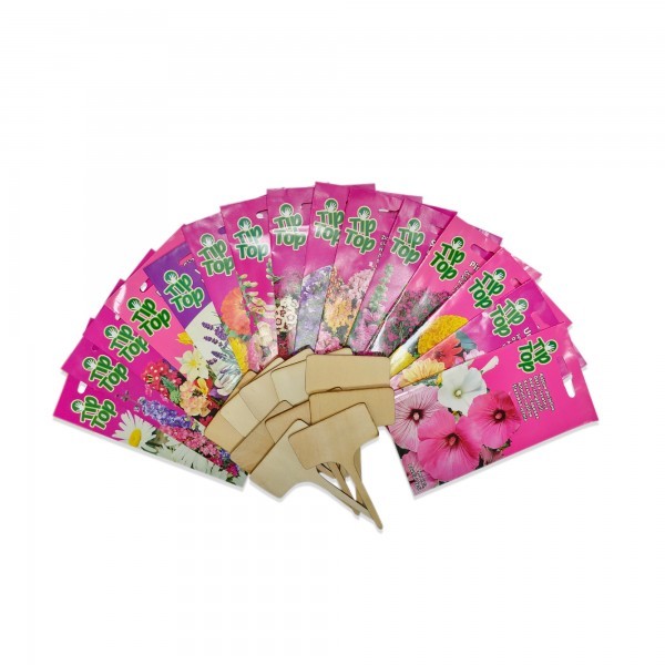 Collection "NOJUS" Flower seeds with tools