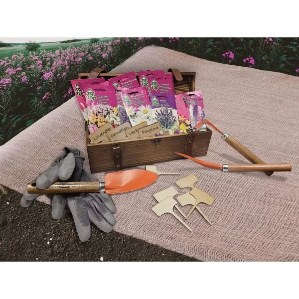 Collection "NOJUS" Flower seeds with tools