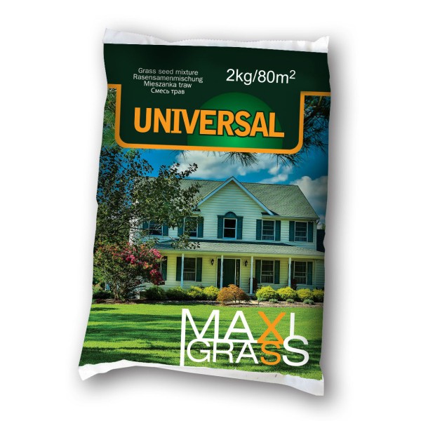 MaxiGrass Universal Lawn Grass Seed Mix, 2 kg