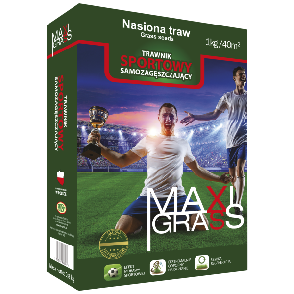 MaxiGrass Sport Nurmikon Siemenseos, 0,8 kg
