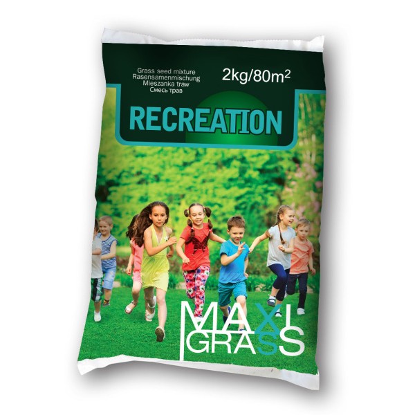 MaxiGrass Recreation Lawn Grass Seed Mix, 2 kg